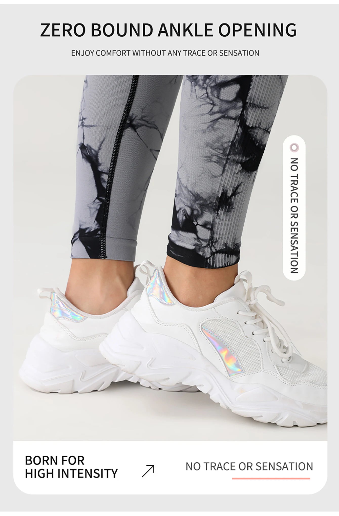 Gradient High-Waist Hip-Lifting Yoga Pants